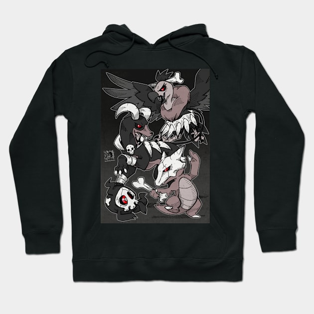 Skulls and Bones Hoodie by Darksilvania